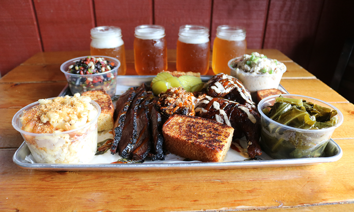 Edley's Bar-B-Que signature dishes Smoker Sampler
Burnt Ends
St. Louis Cut Ribs